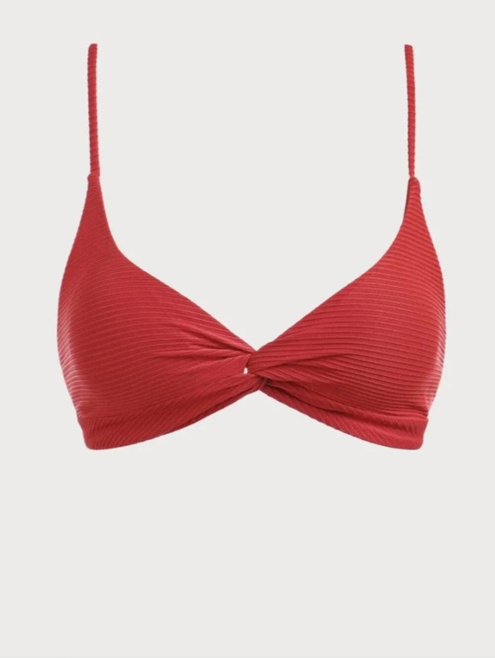 NWT Berlook Twist Red Matching Bikini Set